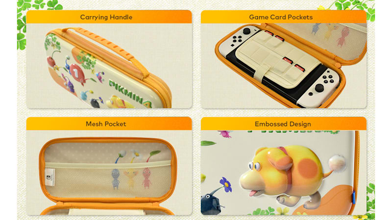 Premium Vault Case for Nintendo Switch Pikmin 4 Nintendo